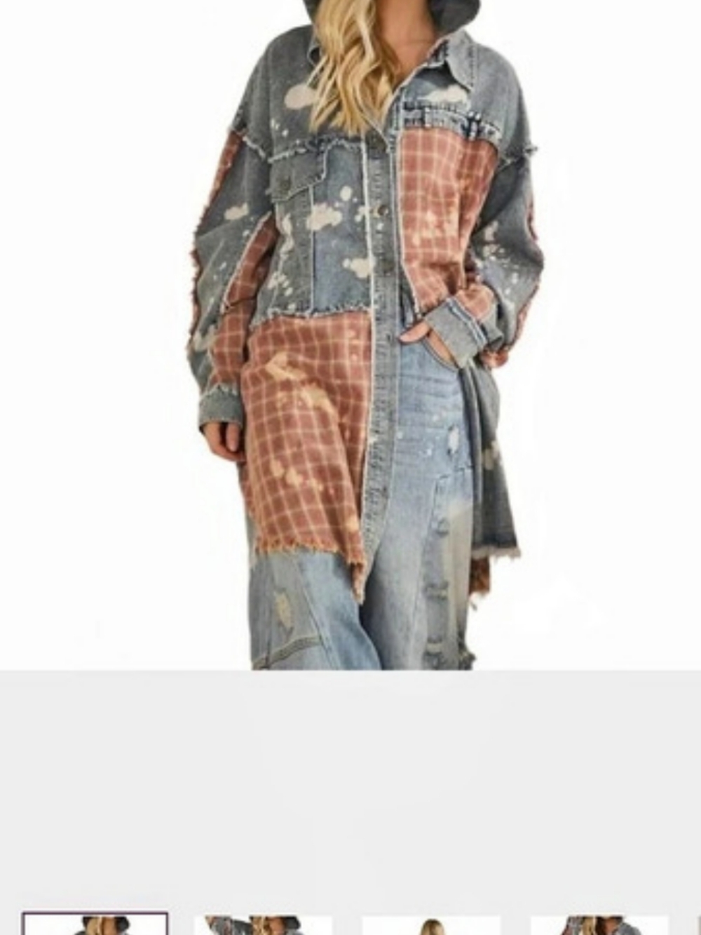 Patchwork Denim Jacket